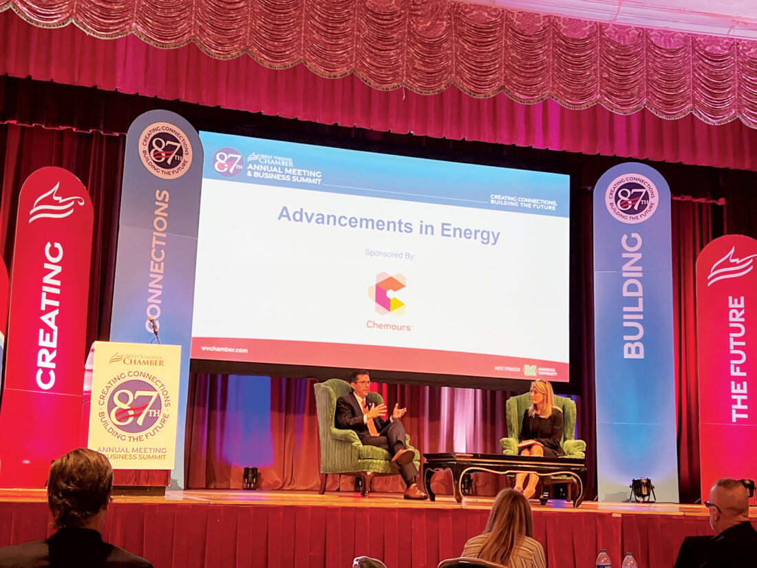 Chemours representative speaks at West Virginia Chamber of Commerce